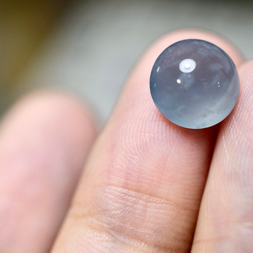 RS9-157 極品 宝石質 氷種 氷青飃雪花 天然グアテマラ産 A貨 本翡翠