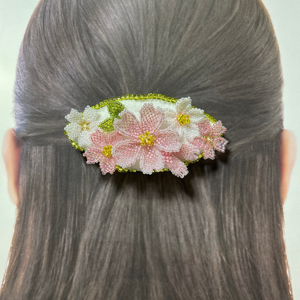 さくらのバレッタ 2枚目の画像