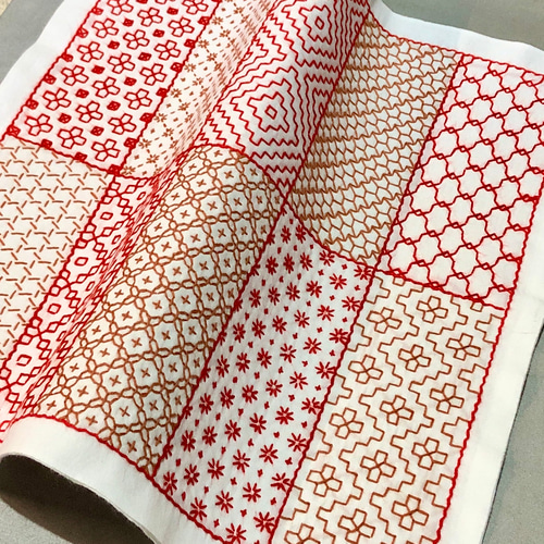 刺し子ふきん10枚組