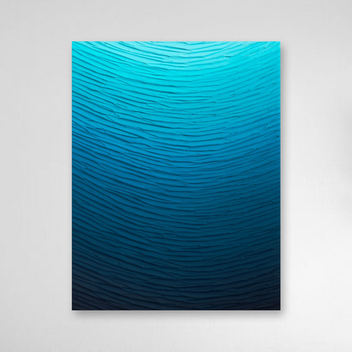 emerald＊絵画 原画 抽象画 テクスチャーアート 現代アート 海