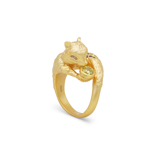 可愛いリスちゃんリング R14H24924-W（4週間発送） 指輪・リング 武田