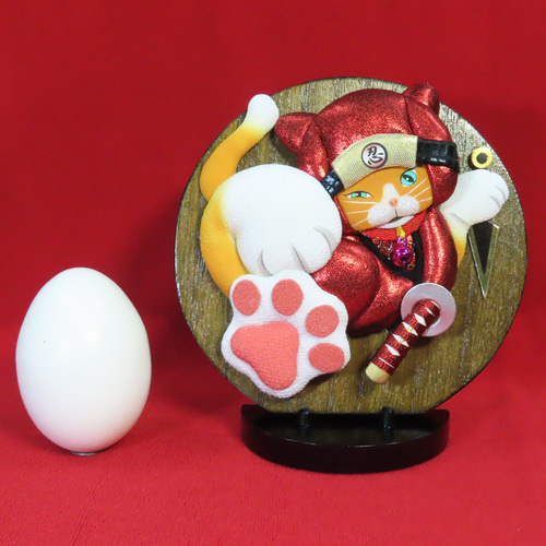 猫パンチW『忍者Ver.』くのいち＆忍び 招き猫 猫グッズ その他人形