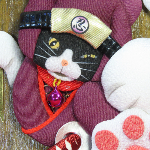 猫パンチW『忍者Ver.』くのいち＆忍び 招き猫 猫グッズ その他人形