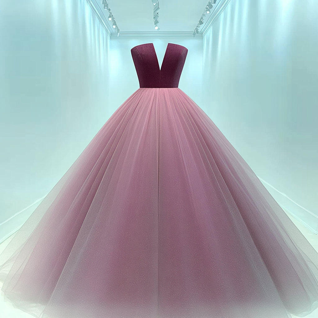 くすみピンクカラードレス　ロング丈　キラキラグリッター　ボリューム　上品　エレガント　前撮り　二次会　結婚式 披露宴