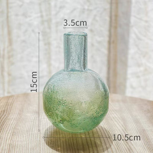 専用です　Land 花瓶 気泡入り 白ガラス 約10cm 96749210c084d60f9db1e909498c48