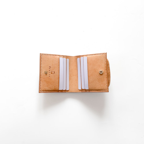 天溝がま口の二つ折り財布　【がま口ウォレット】　chroi’s wallet 天溝がま口の二つ折り財布 【がま口ウォレット】 chroi's wallet