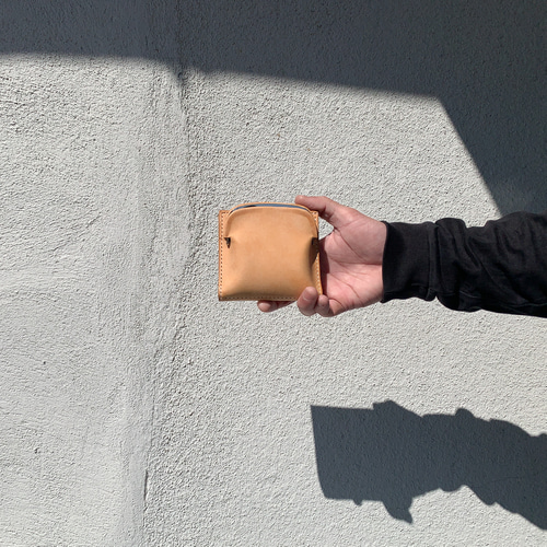 天溝がま口の二つ折り財布　【がま口ウォレット】　chroi’s wallet 7/31まで！クリーマ限定サマーセール！天溝がま口の二つ折り財布