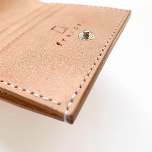 天溝がま口の二つ折り財布 【がま口ウォレット】chroi's wallet 二