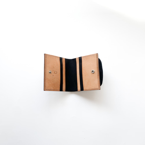 天溝がま口の二つ折り財布 【がま口ウォレット】 chroi's wallet 二