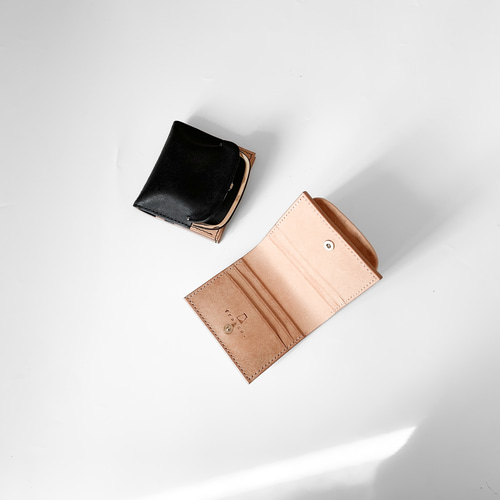 天溝がま口の二つ折り財布　【がま口ウォレット】　chroi’s wallet 天溝がま口の二つ折り財布 【がま口ウォレット】 chroi's wallet