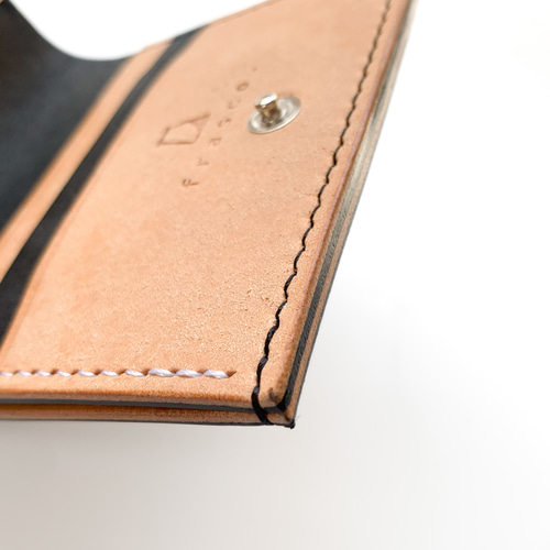 天溝がま口の二つ折り財布 【がま口ウォレット】 chroi's wallet 二