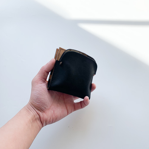 天溝がま口の二つ折り財布　【がま口ウォレット】　chroi’s wallet a9a6b6509168461ddfe64c0c081793