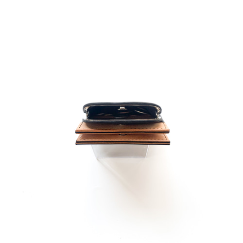 天溝がま口の二つ折り財布 【がま口ウォレット】 chroi's wallet 二