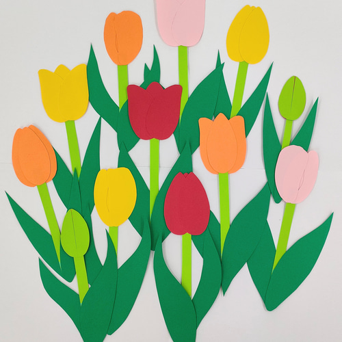 春の壁面飾り（チューリップ） 3月 4月 5月 その他アート muru 通販