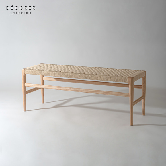手作りの木のベンチ③ How to make a wooden bench - I made a stylish bench easily with