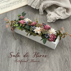 大人シックな クリスマス スワッグ（赤）＊＊アーティフィシャル