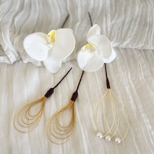 ヘッドパーツ／ヘッドドレス／結婚式／ウェディング／アーティ