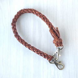 6本編みレザーキーホルダー キーホルダー amuamu Leather 通販