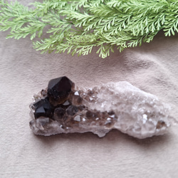 希少 国産 煙水晶（ スモーキークォーツ） 山梨県甲府市上黒平産