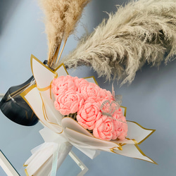 韓国風アーティシャルブーケ　ブーネトニアセット 韓国風アーティシャルブーケ ブーネトニアセット