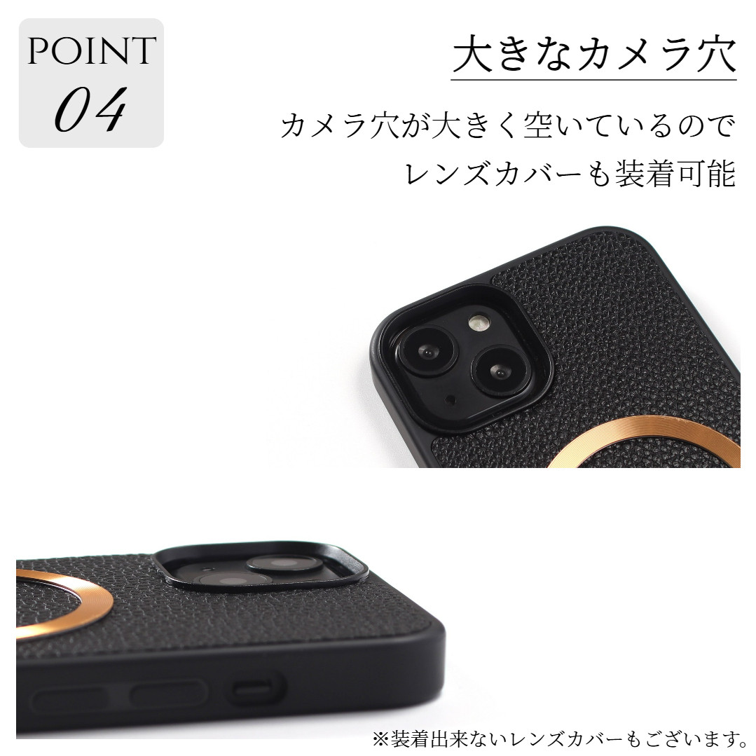 iphone12 ケース リング付き 12Pro 12ProMAX マグセーフ レザー きらきら べっ甲 大人可愛い