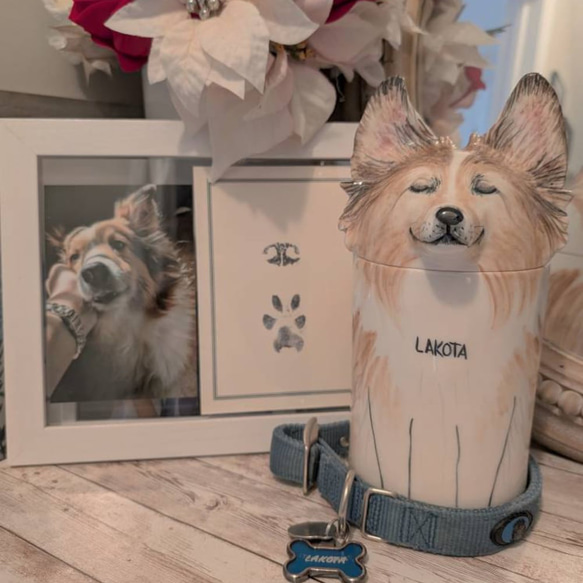 オーダーページ 260 ハンカチ 花bagわんこ柄 1/15 ハンドメイド