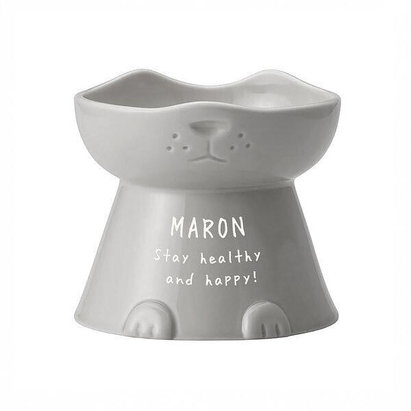 【名入れ】犬好きの犬好きによる犬好きの為のフードボウル イヌ クリーム