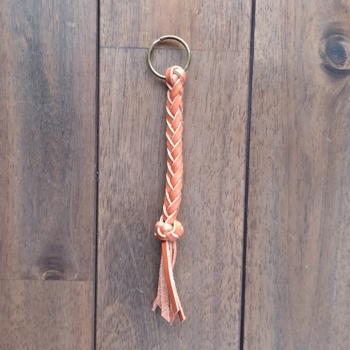 6本編みレザーキーホルダー キーホルダー amuamu Leather 通販