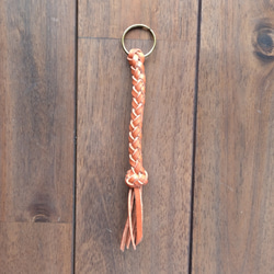 6本編みレザーキーホルダー キーホルダー amuamu Leather 通販