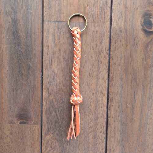 6本編みレザーキーホルダー キーホルダー amuamu Leather 通販