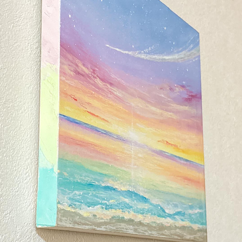 感情表現のパステル画 星とハート パステル画『十二星座－宇宙からの愛』あなたの生まれ星座で