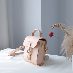 [Tangential Line] 真皮手工製作 Shoulder Pochette 兩用單肩包♪ 第12張的照片