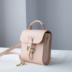 [Tangential Line] 真皮手工製作 Shoulder Pochette 兩用單肩包♪ 第15張的照片