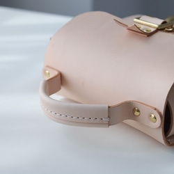 [Tangential Line] 真皮手工製作 Shoulder Pochette 兩用單肩包♪ 第8張的照片