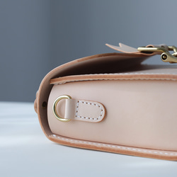 [Tangential Line] 真皮手工製作 Shoulder Pochette 兩用單肩包♪ 第7張的照片
