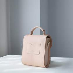 [Tangential Line] 真皮手工製作 Shoulder Pochette 兩用單肩包♪ 第6張的照片