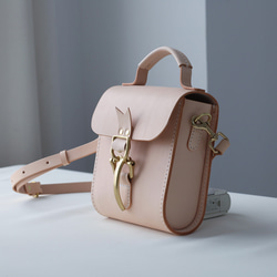 [Tangential Line] 真皮手工製作 Shoulder Pochette 兩用單肩包♪ 第10張的照片