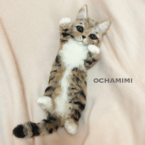うちのこオーダー リアル猫 羊毛フェルト ハンドメイド ねこ