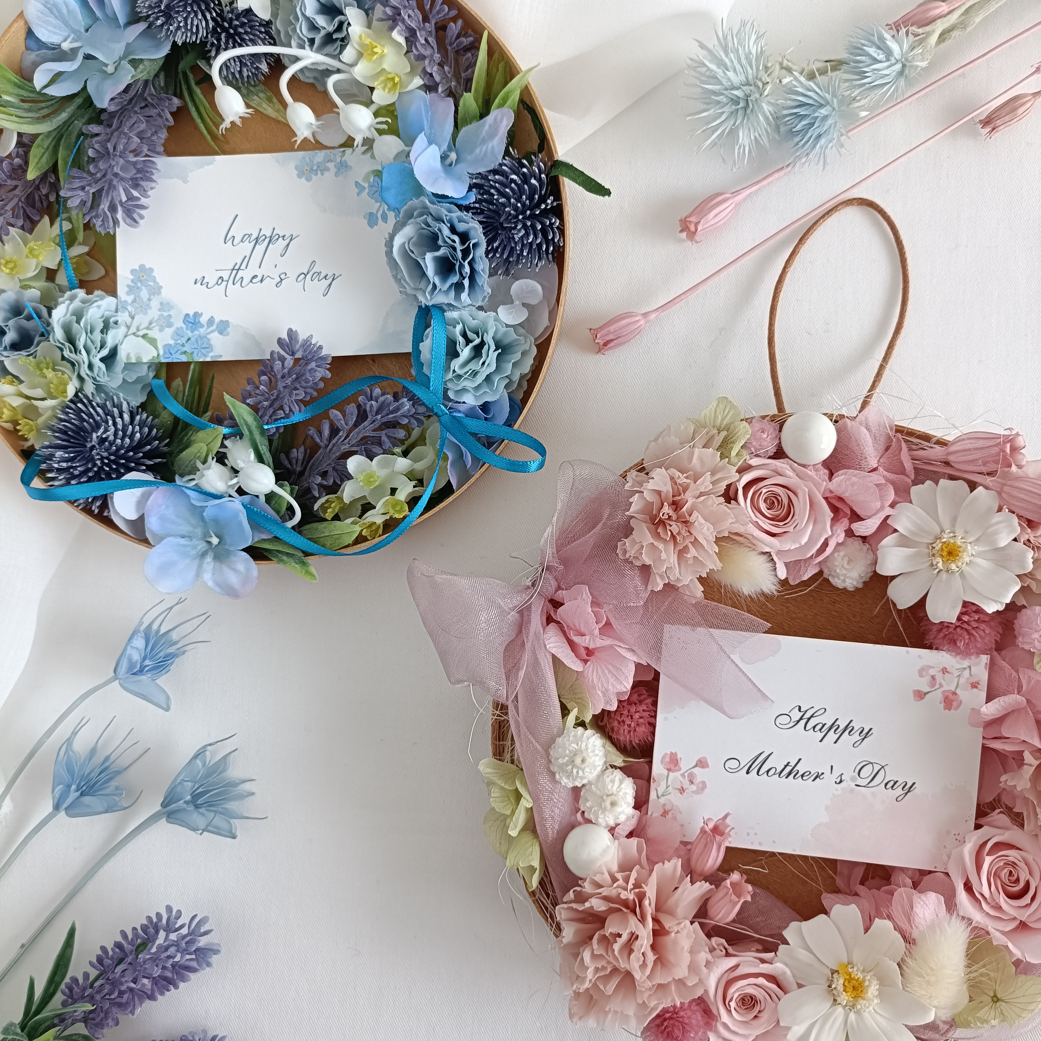 超早割 母の日オーダー2025壁掛けリースアレンジメント カーネーション 開店祝いインテリア誕生日