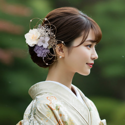 1番人気！　hg66　髪飾り 成人式 着物　振袖　結婚式　和装　袴　ウェディング 成人式 結婚式 卒業式 髪飾り 花飾り 和装髪飾り 和 着物 和装