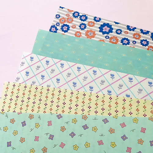 ⋮ A3 10枚セット ⋮ 10の植物のラッピングペーパー 包装紙