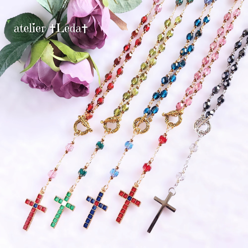 ロザリオ ネックレス ブレスレット イタリア製 LAL社 ロザリオ ネックレス ブレスレット イタリア製 LAL社