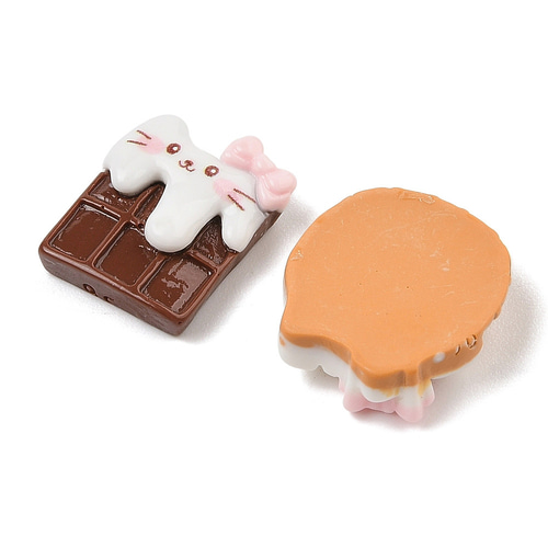 C112）4個ランダム スイーツねこちゃん チョコレート猫ちゃん ワッフル