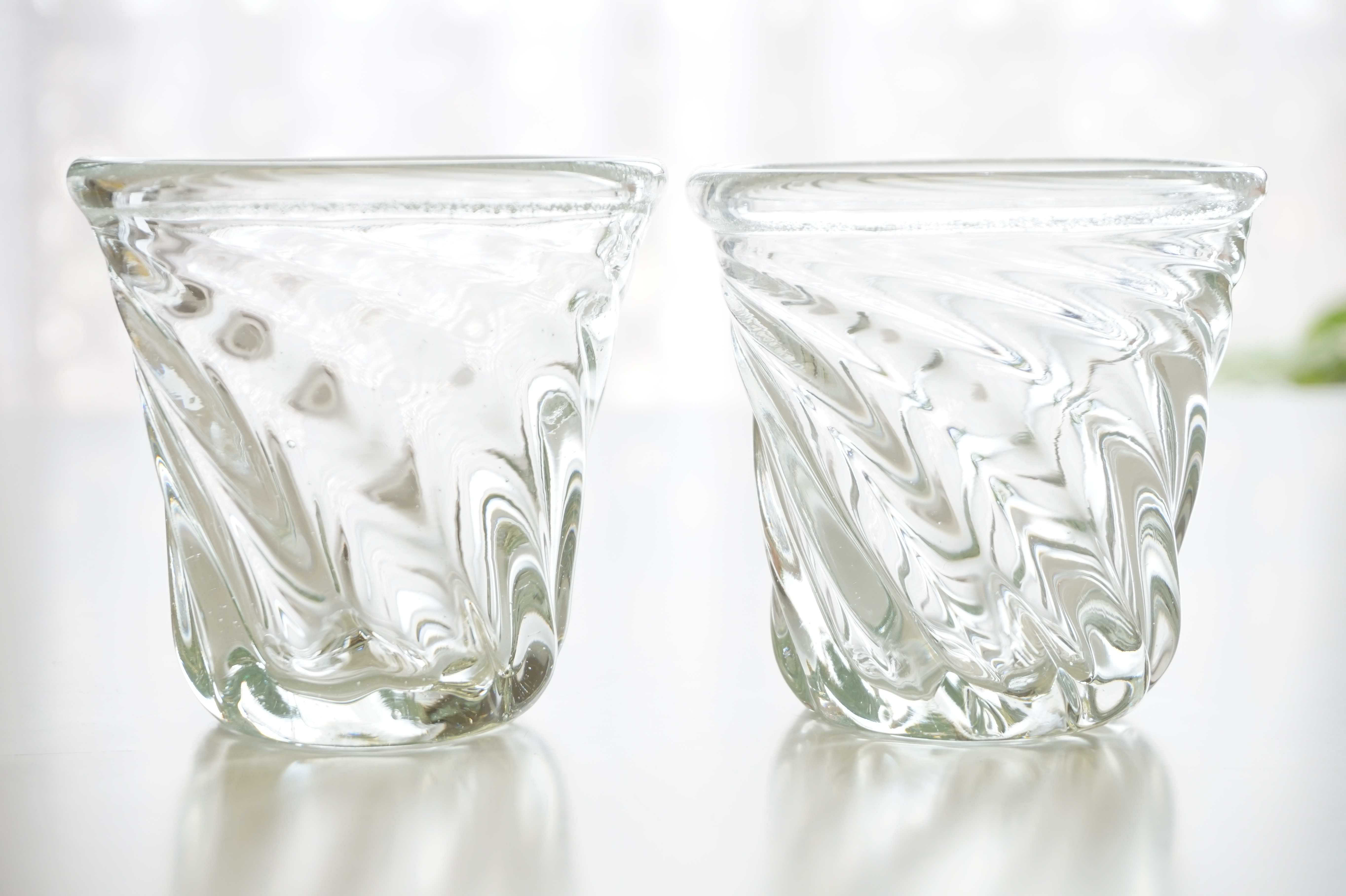 父の日に　琉球リンググラス酒器・ぐい呑み3点セット　誕生日　プレゼント　お祝い