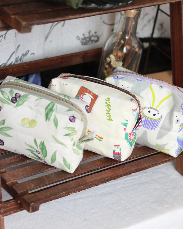 ミニボックスポーチ 8×12cm マチ4cm ポーチ MY FAVORITE THINGS 通販