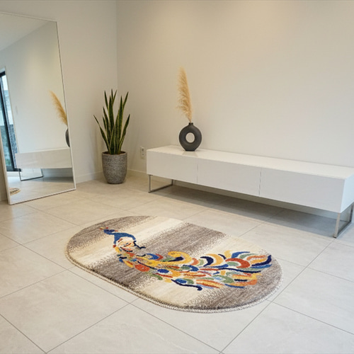 ペルシャモダンギャッベラグ手作り 138 x 197cm ペルシャモダン