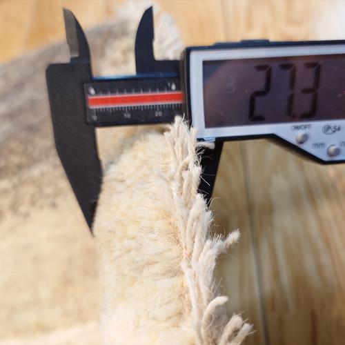 ペルシャ ギャッベ ソファ前 楕円形 ラグ 120Φ82cm 孔雀 RJ13296