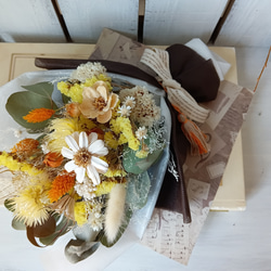 ユーカリとホワイトコンパクターナチュラルスワッグ横長スワッグ