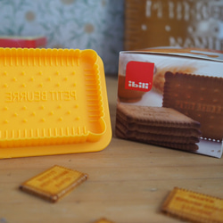 LUビスケット　カレンダー　1930年　LU PETIT-BEURRE 最後の1点！Petit Beurreのビスケット型 その他調味料入れ *LULU