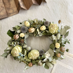 ☆お正月飾り☆ 縄が外れるしめ縄スワッグ しめ縄・しめ飾り 草つむぎ